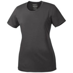 Port & Company Women's Charcoal Performance Tee